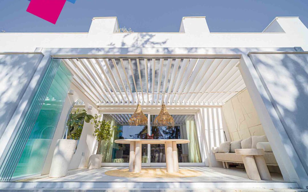 Bioklimatikus pergola – budapesti munkánk