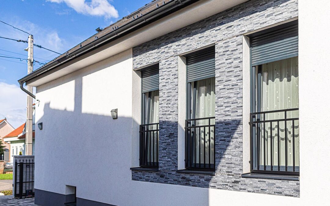 Vakolható tokos redőny