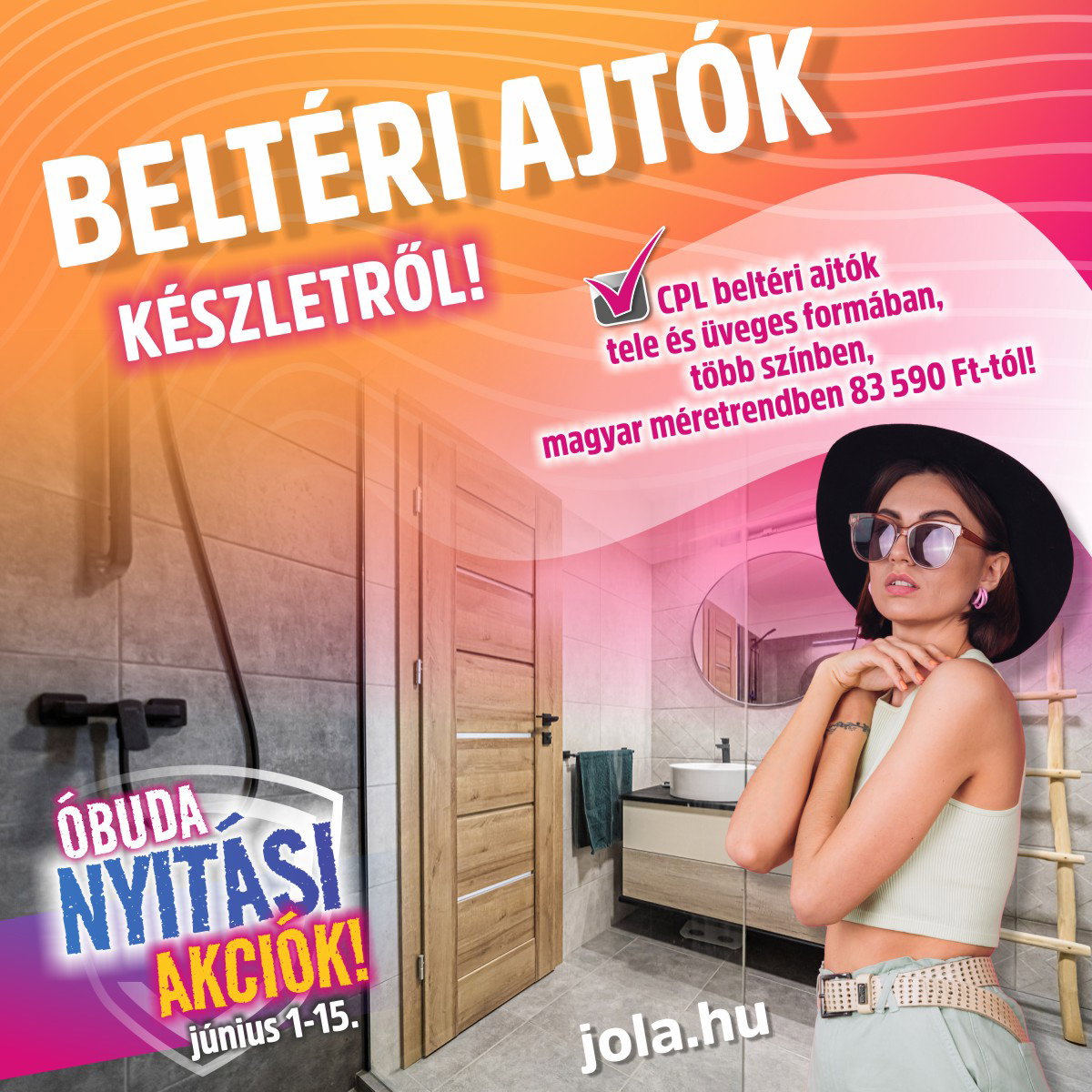 Óbudai beltéri ajtó akció! Óbudai beltéri ajtó akció!