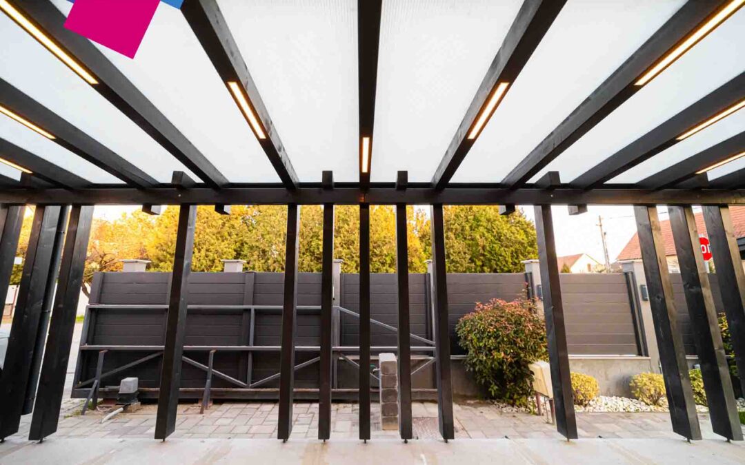 Motoros árnyékoló – dunaharaszti munkánk