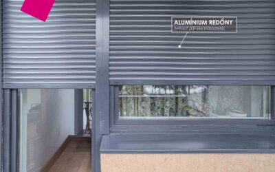 Antracit motoros redőny – győri munkánk