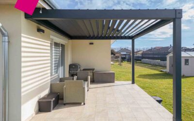 Bioklimatikus pergola – győrszemerei munkánk