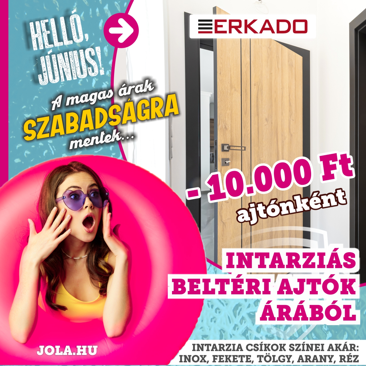 Helló Júniusi akcióink!