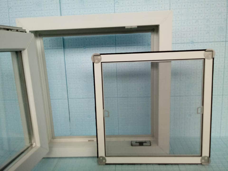 Kefés fix alukeretes szúnyogháló