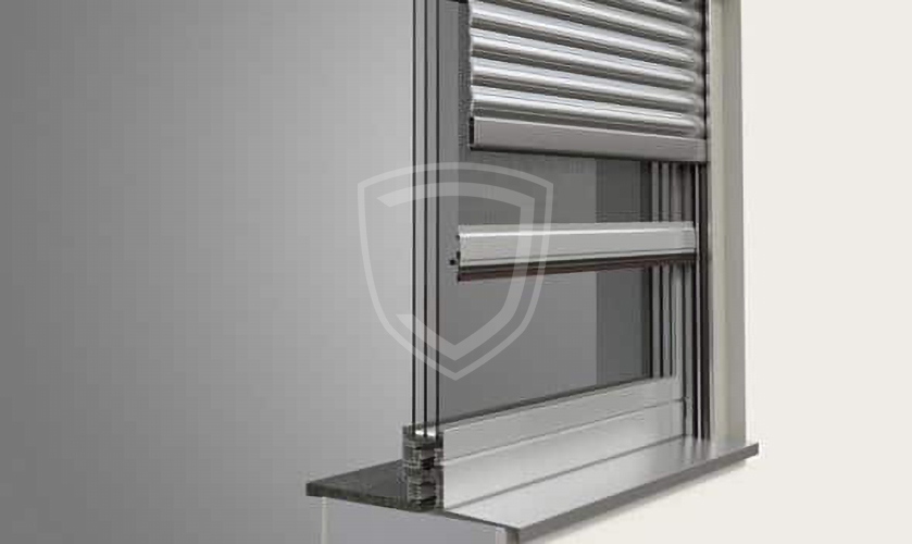 Szúnyoghálóval kombinálva