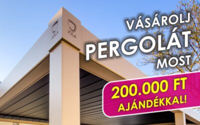 Pergola 200.000 Ft AJÁNDÉKKAL!