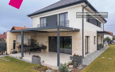 Bioklimatikus pergola – pilisvörösvári munkánk