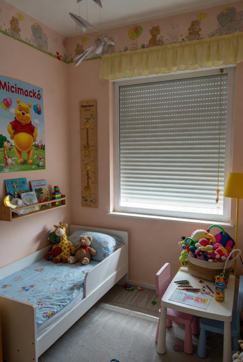 Redőny a gyerekszobában