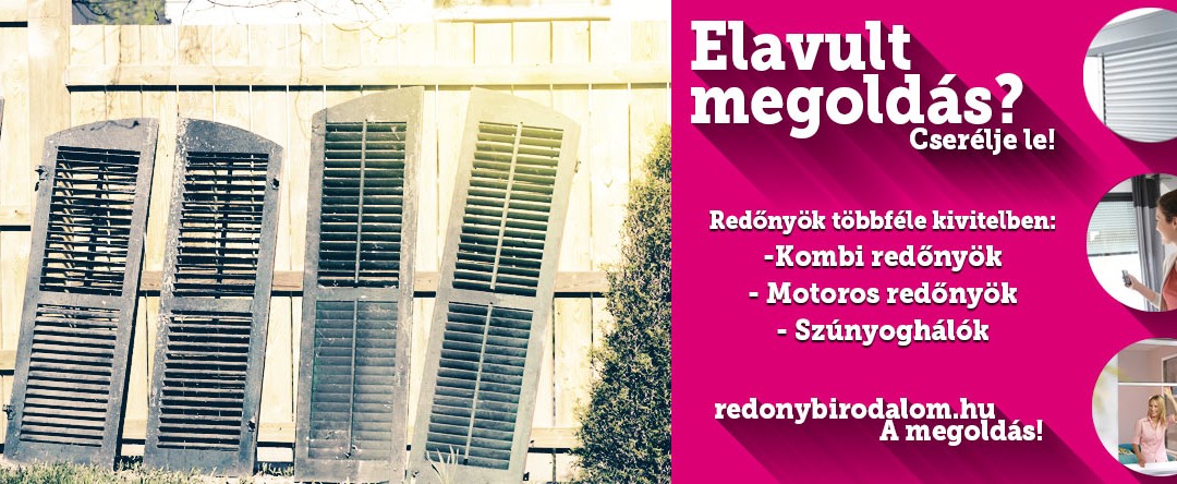 A redőny működtetése