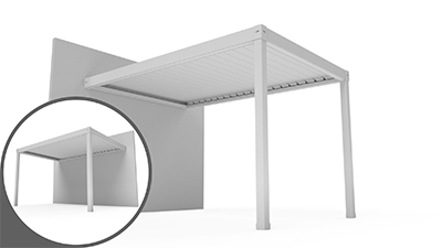 Falra szerelhető kivitel