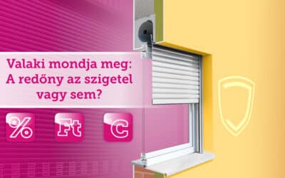 Valaki mondja meg: A redőny az szigetel vagy sem?