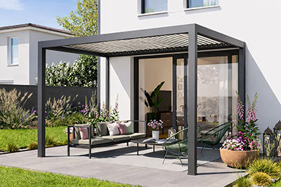 Standard méretre gyártott pergolák