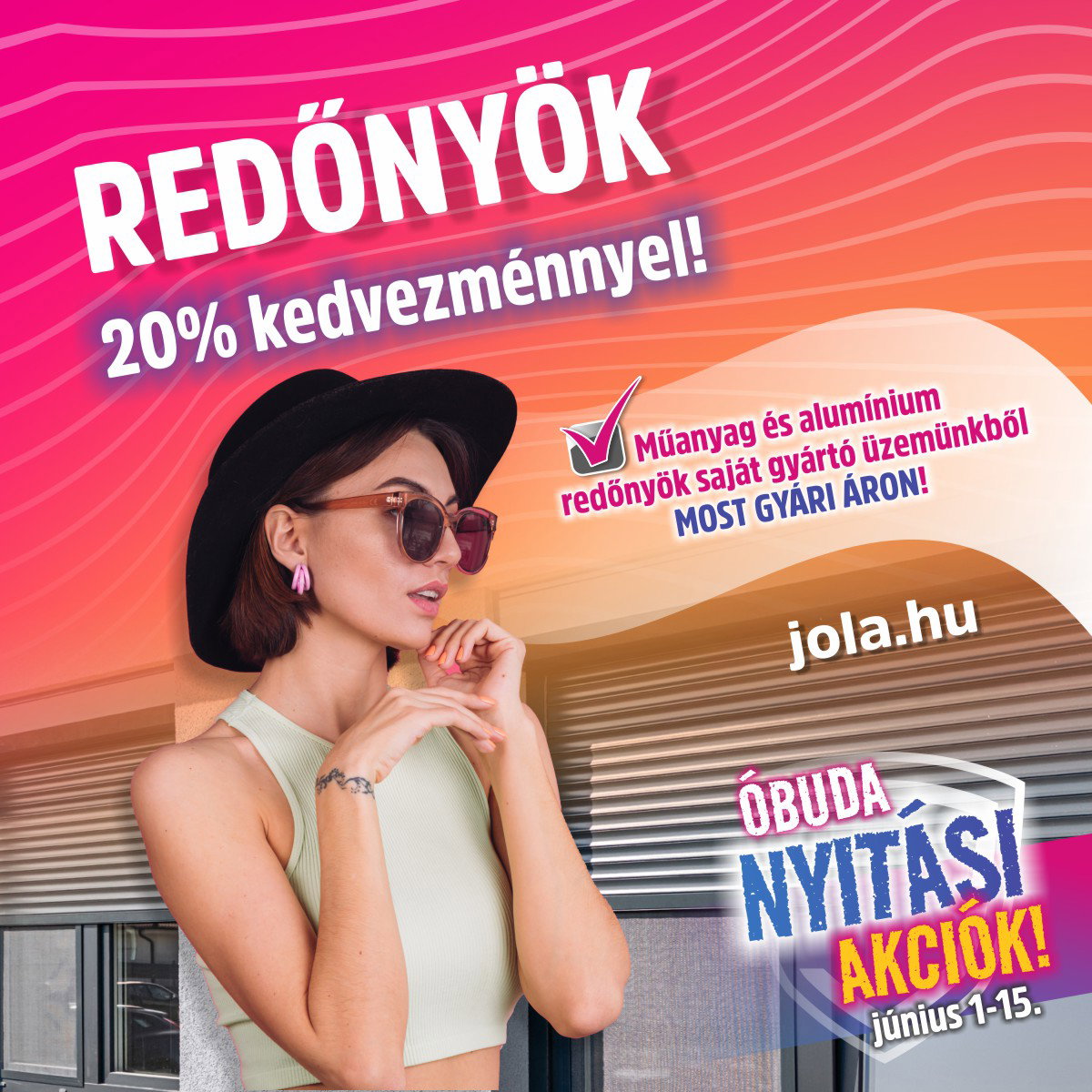 Óbudai redőny akció! Óbudai redőny akció!