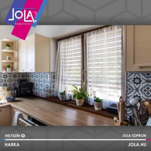 Z-lamellás, önhordó zsalúzia Harka, JOLA Sopron