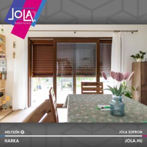 Z-lamellás, önhordó zsalúzia Harka, JOLA Sopron